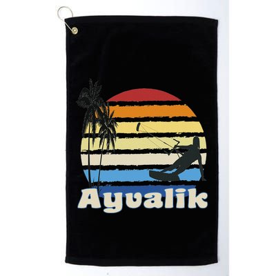 Ayvalik Turkey Kitesurfing Kitesurfer Beach Golf Towel