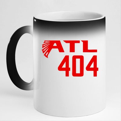 ATL 404 Anlanta 11oz Black Color Changing Mug