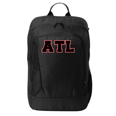 ATL Atlanta, Georgia College Letters Football Fan Block Letters City Backpack