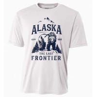 Alaska The Last Frontier Bear Home Cooling Performance Crew T-Shirt