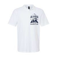 Alaska The Last Frontier Bear Home Softstyle Adult Sport Polo