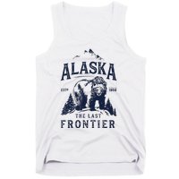 Alaska The Last Frontier Bear Home Tank Top