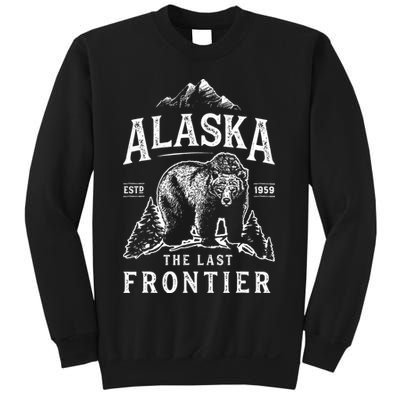 Alaska The Last Frontier Bear Home Sweatshirt