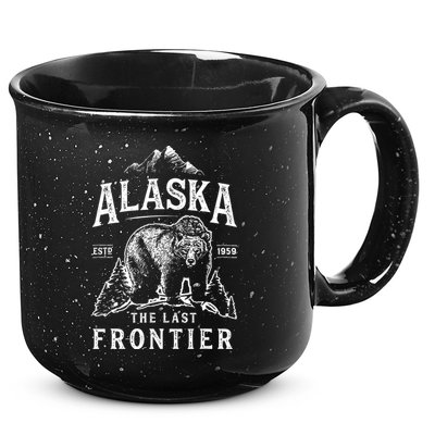 Alaska The Last Frontier Bear Home 15oz Campfire Ceramic Mug