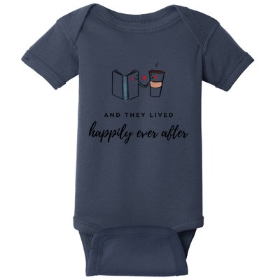 And They Lived Happily Ever After (Dark Theme Color) Gift Baby Bodysuit