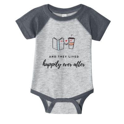 And They Lived Happily Ever After (Dark Theme Color) Gift Infant Baby Jersey Bodysuit