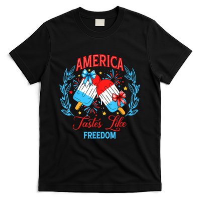 America Tastes Like Freedom 4th Of July T-Shirt