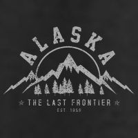Alaska The Last Frontier Est. 1959 Mountains Nature Cool Comfort Performance Bucket Hat