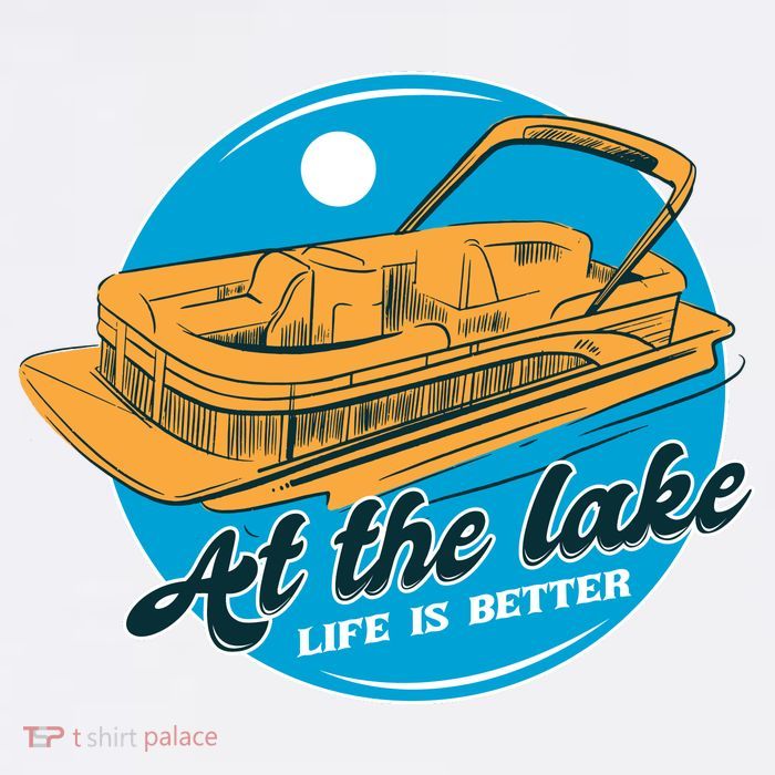 At The Lake Life Is Better Pontoon Cool Comfort Performance Bucket Hat