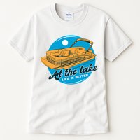 At The Lake Life Is Better Pontoon Tall T-Shirt