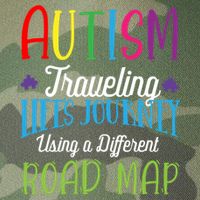 Autism Traveling Life's Journey Using A Different Road Map Gift Legacy Tie Dye Trucker Hat