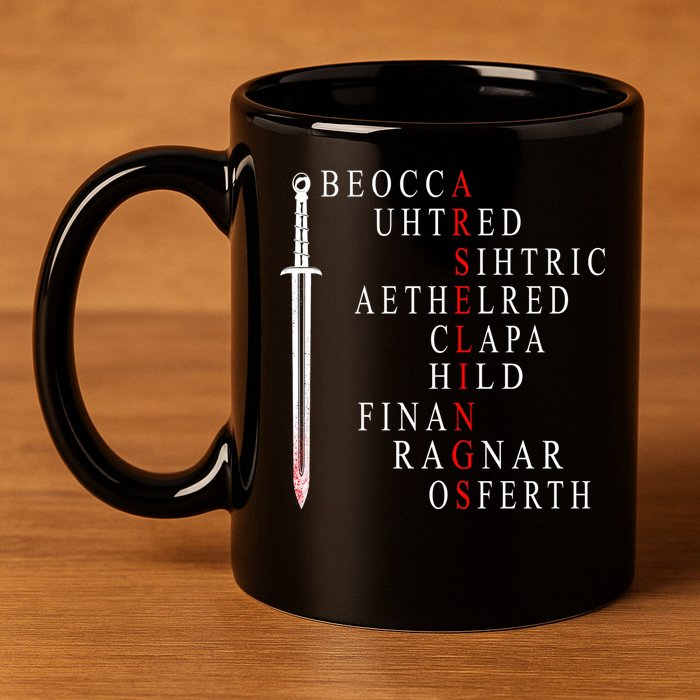 Arselings The Last Kingdom 11oz C Handle Ceramic Mug