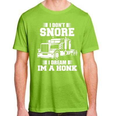 Awesome Trucker Lorry 18 Wheeler Highway Truck Driver CDL Trailer Adult ChromaSoft Performance T-Shirt