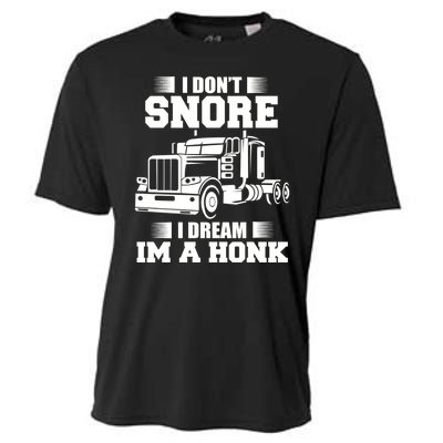 Awesome Trucker Lorry 18 Wheeler Highway Truck Driver CDL Trailer Cooling Performance Crew T-Shirt