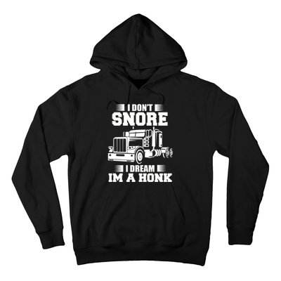 Awesome Trucker Lorry 18 Wheeler Highway Truck Driver CDL Trailer Hoodie