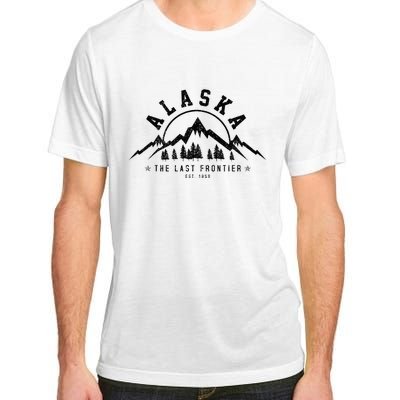 Alaska The Last Frontier Est. 1959 Mountains Nature Adult ChromaSoft Performance T-Shirt