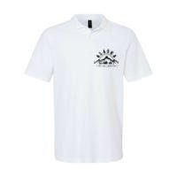 Alaska The Last Frontier Est. 1959 Mountains Nature Softstyle Adult Sport Polo