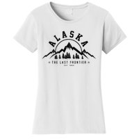 Alaska The Last Frontier Est. 1959 Mountains Nature Women's T-Shirt