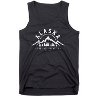 Alaska The Last Frontier Est. 1959 Mountains Nature Gift Tank Top