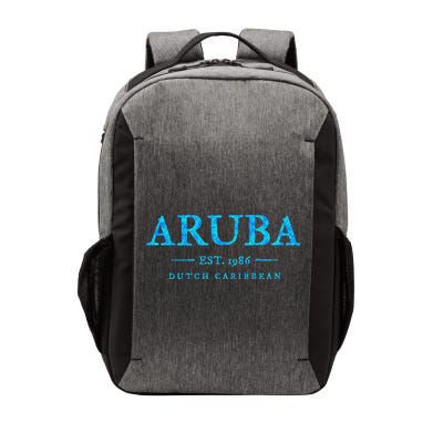 Aruba Throwback Letter Souvenir Vector Backpack