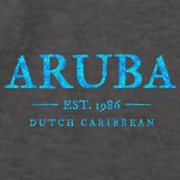 Aruba Throwback Letter Souvenir Vector Backpack