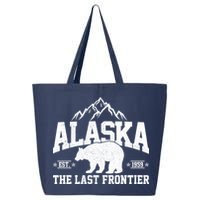 Alaska The Last Frontier EST 1959 Grizzly Bear Mountains 25L Jumbo Tote