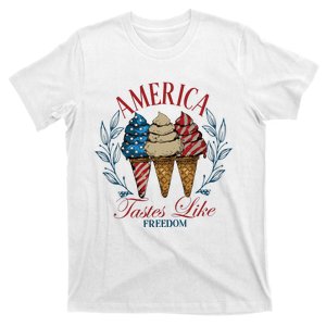 America Tastes Like Freedom America T-Shirt