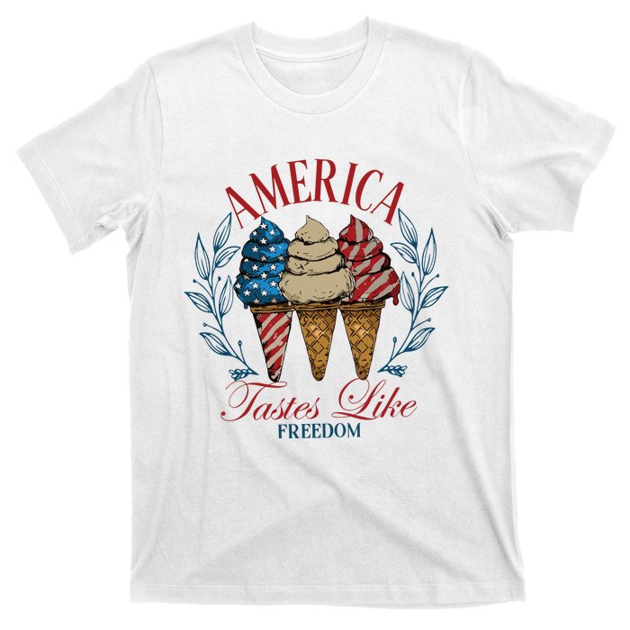 America Tastes Like Freedom America T-Shirt