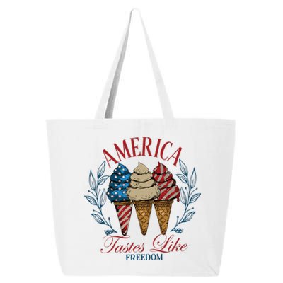 America Tastes Like Freedom America 25L Jumbo Tote