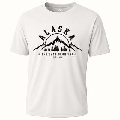Alaska The Last Frontier Est. 1959 Mountains Nature Gift Performance Shirt