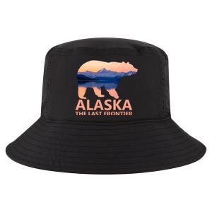 Alaska The Last Frontier Grizzly Bear Lake Gift Cool Comfort Performance Bucket Hat