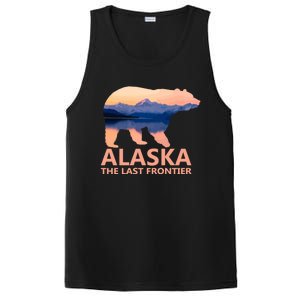 Alaska The Last Frontier Grizzly Bear Lake Gift PosiCharge Competitor Tank