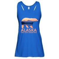 Alaska The Last Frontier Grizzly Bear Lake Gift Ladies Essential Flowy Tank