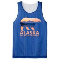 Alaska The Last Frontier Grizzly Bear Lake Gift Mesh Reversible Basketball Jersey Tank