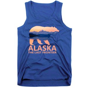 Alaska The Last Frontier Grizzly Bear Lake Gift Tank Top