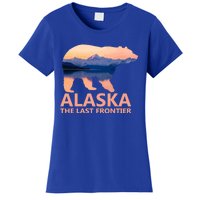 Alaska The Last Frontier Grizzly Bear Lake Gift Women's T-Shirt