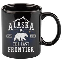 Alaska The Last Frontier Adventure Alaskan Home Gift 11oz C Handle Ceramic Mug