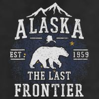 Alaska The Last Frontier Adventure Alaskan Home Gift 11oz C Handle Ceramic Mug