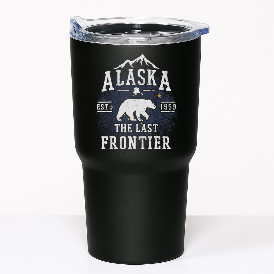 Alaska The Last Frontier Adventure Alaskan Home Gift Tumbler