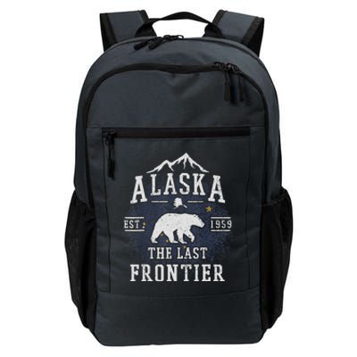 Alaska The Last Frontier Adventure Alaskan Home Gift Daily Commute Backpack