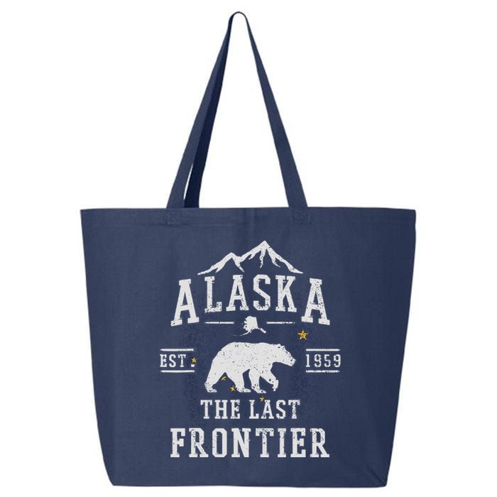 Alaska The Last Frontier Adventure Alaskan Home Gift 25L Jumbo Tote