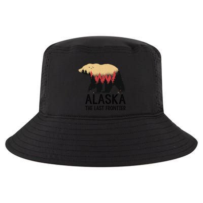 Alaska The Last Frontier Souvenir Gift Cool Comfort Performance Bucket Hat