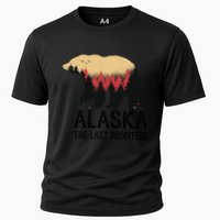 Alaska The Last Frontier Souvenir Gift Cooling Performance Crew T-Shirt