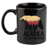 Alaska The Last Frontier Souvenir Gift 11oz C Handle Ceramic Mug