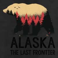 Alaska The Last Frontier Souvenir Gift 11oz C Handle Ceramic Mug