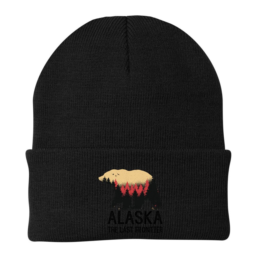 Alaska The Last Frontier Souvenir Gift Beanie
