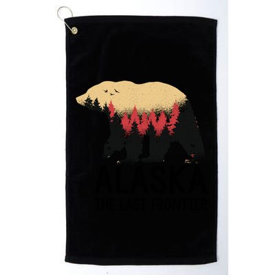 Alaska The Last Frontier Souvenir Gift Golf Towel