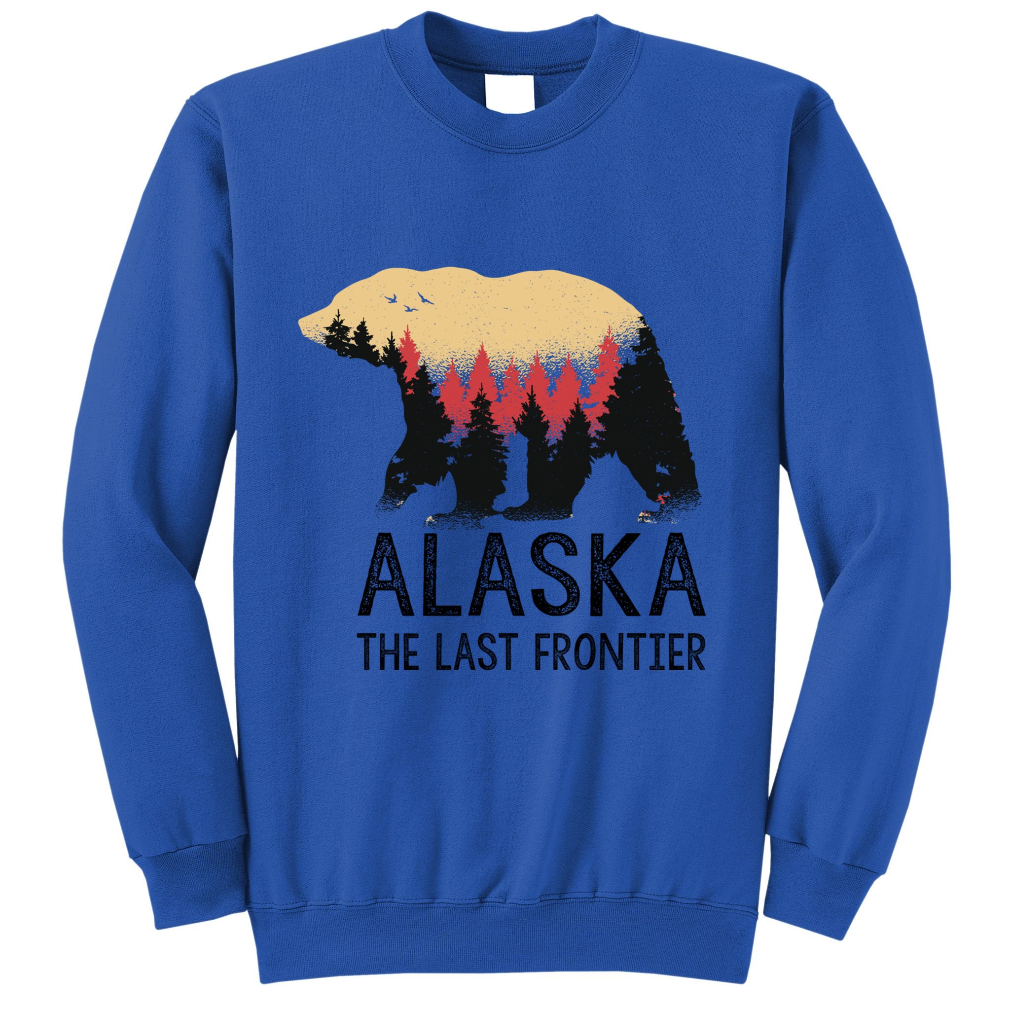 Alaska The Last Frontier Souvenir Gift Sweatshirt