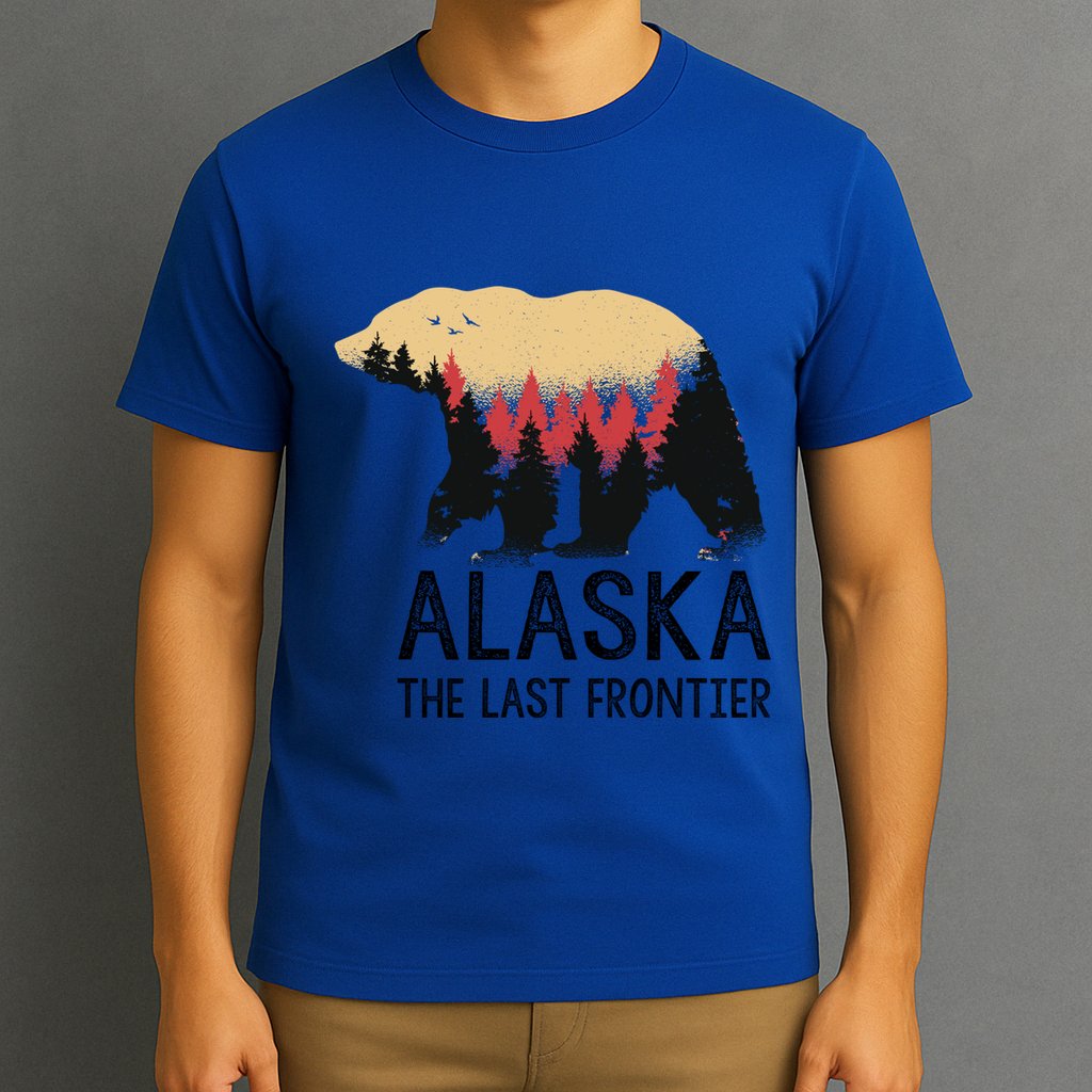 Alaska The Last Frontier Souvenir Gift T-Shirt