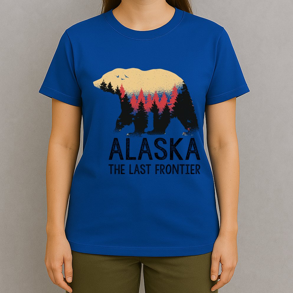 Alaska The Last Frontier Souvenir Gift T-Shirt